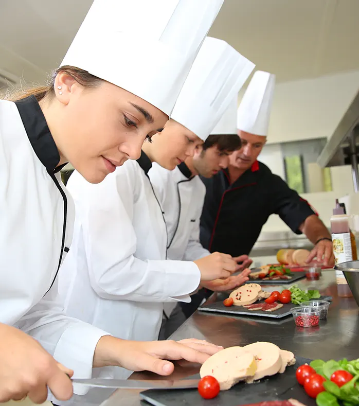 Cooking classes, school and culinary workshop